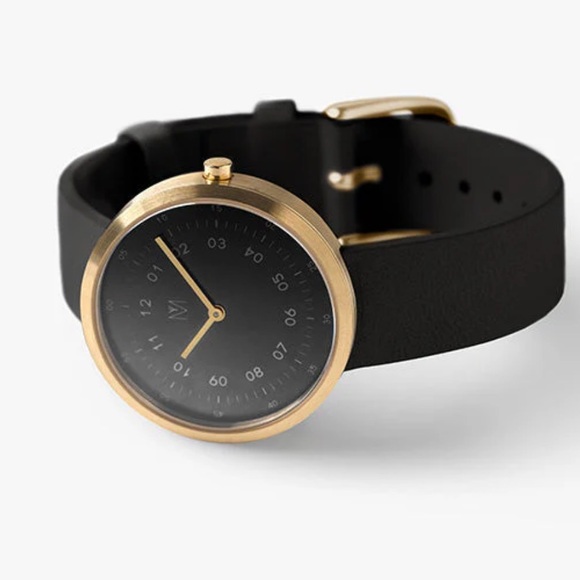 Maven Black Watch with Brass Detail - Picture 6 of 8